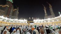 Potret Tawaf Ifadah Jemaah Haji di Masjidil Haram