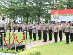 HUT Bhayangkara, 535 Polisi di Sumbar Naik Pangkat HUT Bhayangkara, 535 Polisi di Sumbar Naik Pangkat