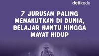 Infografis: 7 Jurusan Paling Menakutkan di Dunia, Belajar Hantu-Mayat Hidup