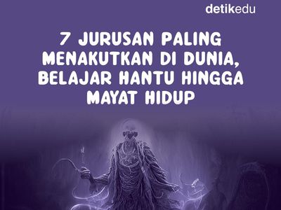 Infografis: 7 Jurusan Paling Menakutkan di Dunia, Belajar Hantu-Mayat Hidup