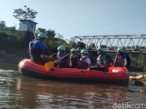Uji Adrenalin di Sungai Cilutung Majalengka