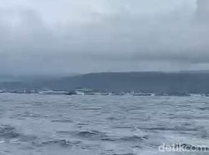 Waspada Gelombang Tinggi hingga 4 Meter Landa Perairan Ketapang-Gilimanuk