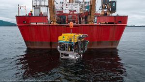 Wujud Kendaraan Robot Canggih Penemu Puing Kapal Selam Titan