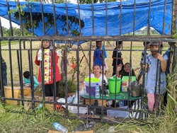 Pedagang Kopi Luar Pagar Sirkuit MXGP Selaparang Cuan Rp 2 Juta Dalam Sehari