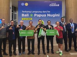 Penerbangan Rute Bali-Papua Nugini Dibuka, Citilink Terbang 2 Kali Sepekan