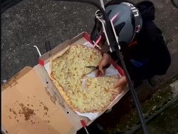 Driver Ojol Lahap Pesanan Pelanggan hingga Pengunjung Bayar 3 Ribu di Restoran