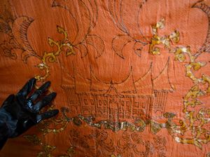 Penampakan Produksi Batik Ampas Kopi di Tanah Datar