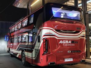 PO Agra Mas Luncurkan Sleeper Bus: Bodi Laksana, Sasis Mercedes-Benz