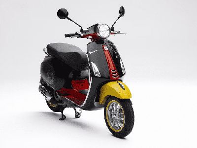 Wujud Detail Vespa Mickey Mouse yang Dijual Rp 60 Jutaan