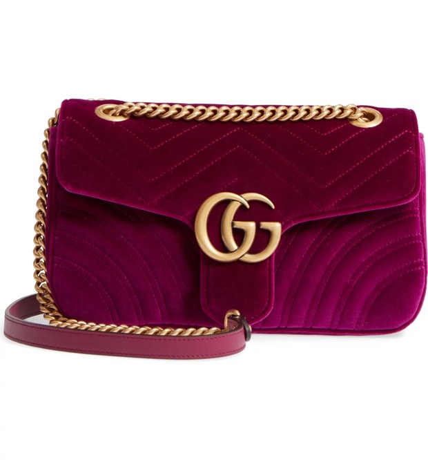 Virgo - Gucci Medium GG Marmont 2.0 Matelassé Velvet Shoulder Bag/Sumber: shop.nordstrom.com Virgo - Gucci Medium GG Marmont 2.0 Matelassé Velvet Shoulder Bag/Sumber: shop.nordstrom.com