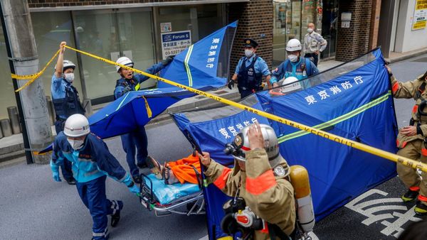 4 Orang Terluka Imbas Ledakan Gedung di Tokyo