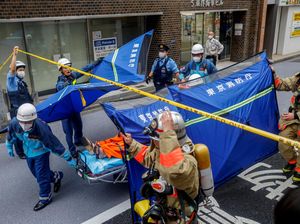 4 Orang Terluka Imbas Ledakan Gedung di Tokyo