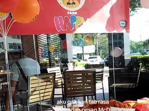 Viral Wanita Ini Pesan Makanan untuk Pesta Ultah, Tak Ada Teman yang Datang