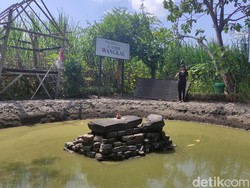 Penemuan Candi Wangkal di Tengah Kebun Tebu Sidoarjo Berawal dari Mimpi