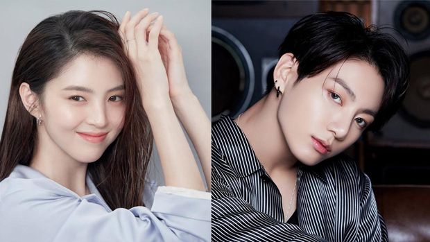 Han So Hee dan Jungkook BTS