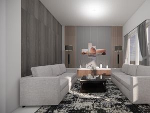 Begini Cara Atur Ruang Keluarga Bertema Monokrom Biar Nggak Bosen