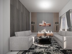 Begini Cara Atur Ruang Keluarga Bertema Monokrom Biar Nggak Bosen