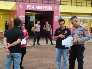 Ditpamobvit Polda Sulsel Nilai Stadion GBH Markas PSM Layak Gelar Liga 1 Ditpamobvit Polda Sulsel Nilai Stadion GBH Markas PSM Layak Gelar Liga 1