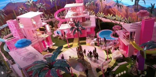 Lokasi Syuting Barbie/Foto: youtube.com/Architectural Digest Set Lokasi Syuting