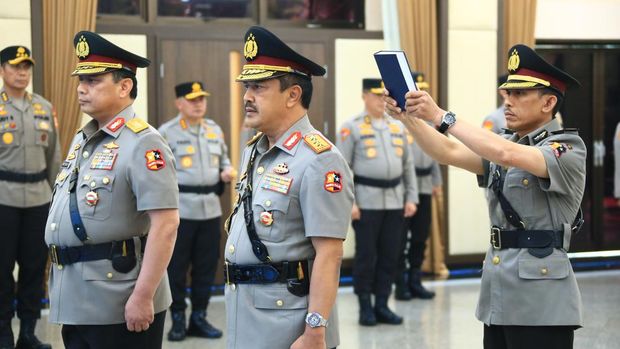 Pelantikan Wakapolri Komjen Agus Andrianto
