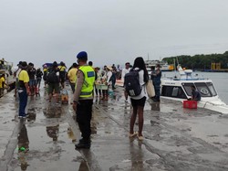 Cuaca Buruk, Penyeberangan Kapal Cepat Padangbai-Gili Trawangan Buka Tutup
