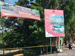Umbul Cokro Klaten Tutup 5 Bulan, Banyak Wisatawan Kecele Umbul Cokro Klaten Tutup 5 Bulan, Banyak Wisatawan Kecele