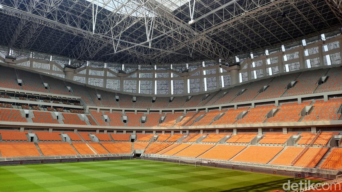 Foto: Stadion JIS. (Annisa Aulia Rahim/detikcom)