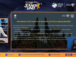 Pengunjung Pura Besakih Akan Dikenakan Tiket Kendaraan Listrik