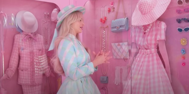 Wadrobe Barbie/Foto: youtube.com/Architectural Digest Wadrobe Barbie