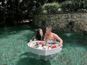 Citra Kirana dan Rezky Aditya Mesra Saat Kulineran, Ini Momennya