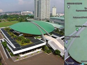 Heboh Olok-olok Nama Gedung DPR di Google Maps