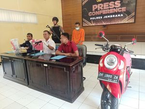 Residivis Penggelapan Asal Lumajang Curi Motor Pengusaha Odong-odong