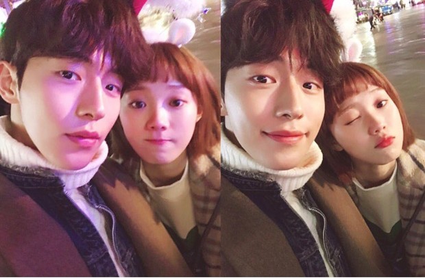Lee Sung Kyung bersama Nam Joo Hyuk
