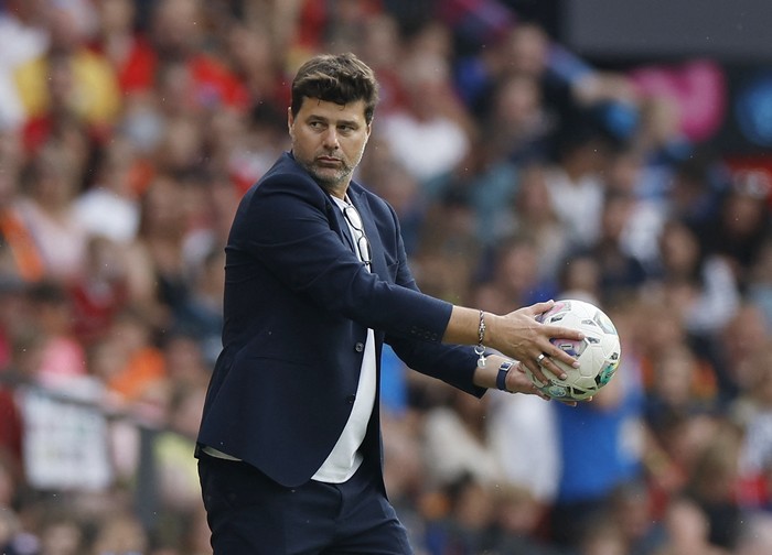 Mauricio Pochettino Soccer Football - Soccer Aid 2023 - Old Trafford, Manchester, Britain - June 11, 2023 Mauricio Pochettino during the match Action Images via Reuters/Jason Cairnduff