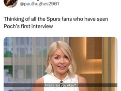 Pochettino bilang kalau Chelsea tim yang kuat, tim langganan juara, dan dirinya senang dengan tantangan di depan mata. Mungkin fans Spurs berpikir, Anda baik-baik saja Poc? (Internet)