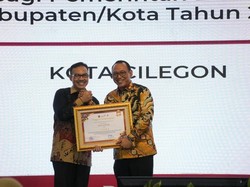 Pemkot Cilegon Raih Grand Design Pembangunan Kependudukan Award BKKBN
