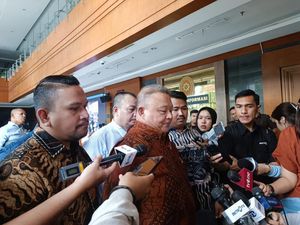 Plt Sekjen NasDem Hadiri Sidang Kasus Korupsi BTS Johnny G Plate