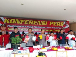 Dalam Sebulan, 14 Kurir Narkoba di Batam Ditangkap