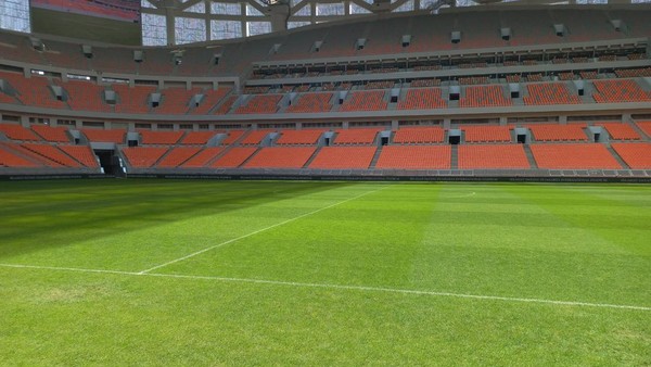 Jakpro Mulai Perbaiki Rumput JIS Sesuai Rekomendasi FIFA