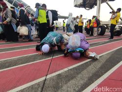 Update Haji Hari Ini: 135.475 Jemaah Tiba di RI, 723 Orang Wafat di Tanah Suci