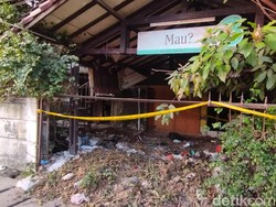 TKP Polisi Gantung Diri di Cempaka Putih Jakpus Dipasangi Garis Polisi