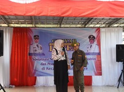 Beri Pelayanan Masyarakat, Pemkab Karawang Hadiri Gebyar Paten Kutawaluya