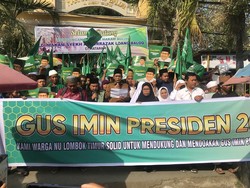 Ribuan Warga NU di Lombok Deklarasi Dukungan Cak Imin Maju Pilpres 2024
