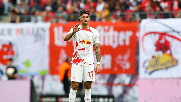 RB Leipzig Bremen / Bundesliga Leipzig, 14.05.2023, Red Bull Arena, Fussball, Männer, Saison 2022 / 2023, 1. Bundesliga, 32. Spieltag , RB Leipzig - SV Werder Bremen 2:1 0:0 , Im Bild: Dominik Szoboszlai 17, RB Leipzig , *** RB Leipzig Bremen Bundesliga Leipzig, 14 05 2023, Red Bull Arena, football, men, season 2022 2023, 1 Bundesliga, 32 matchday , RB Leipzig SV Werder Bremen 2 1 0 0 , In the picture Dominik Szoboszlai 17, RB Leipzig ,No Use Switzerland. No Use Germany. No Use Japan. No Use Austria