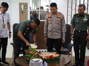 Polresta Bandara Soetta Dapat Kejutan dari TNI di Hari Bhayangkara