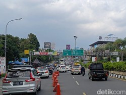 Urai Kepadatan Arus Lalin, One Way Jakarta Arah Puncak Bogor Diterapkan