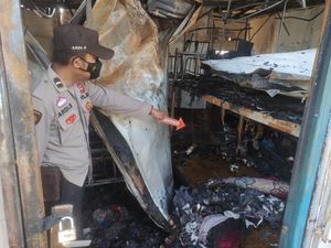 11 Kamar Mes PLTU Sumsel Terbakar Akibat Korsleting Listrik, 1 Orang Pingsan