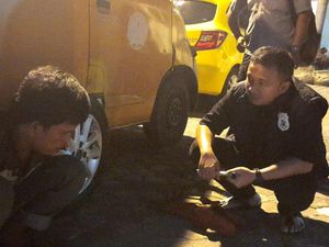 Pencuri Ban Mobil di Pasar Petisah Medan yang Viral Ditangkap