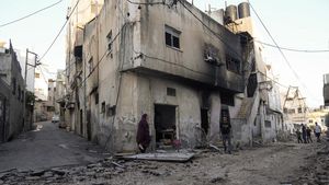 Kondisi Kamp Pengungsi di Palestina yang Rusak Usai Operasi Militer Israel