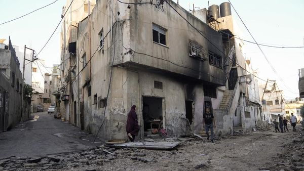 Kondisi Kamp Pengungsi di Palestina yang Rusak Usai Operasi Militer Israel